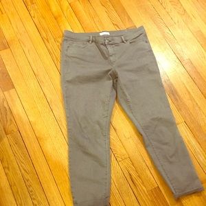 Loft gray jeans size 32